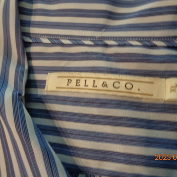 Men's Button Down Long Sleeve Shirt - Picture 7 of 7